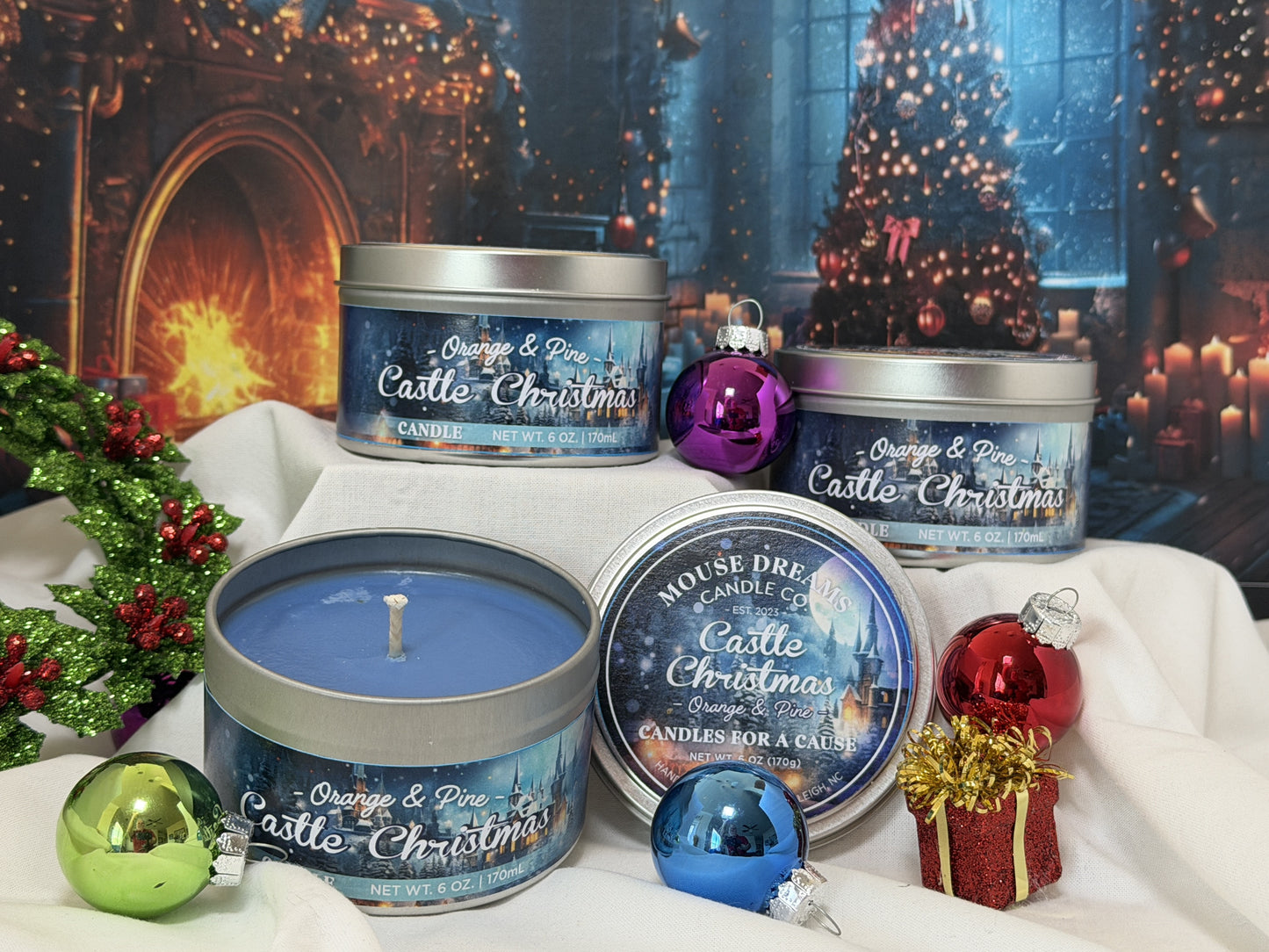 Castle Christmas - Candle